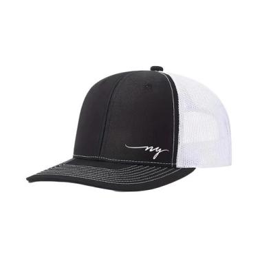 Imagem de Boné De Beisebol Unissex Ajustável Em Malha Respirável Com Estampa De 