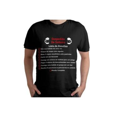 Imagem de Camiseta Despedida de Solteiro Lista de Tarefas - PRESENTE-BRINDE, Pre