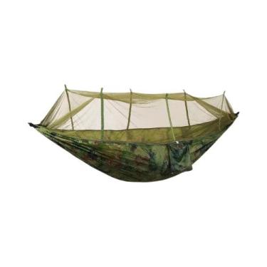 Imagem de Rede De Camping Para 2 Pessoas Com Mosquiteiro, Cama Suspensa Portátil