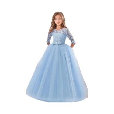 Imagem de Vestido De Festa Para Meninas Princesas, Vestido De Natal, Aniversário
