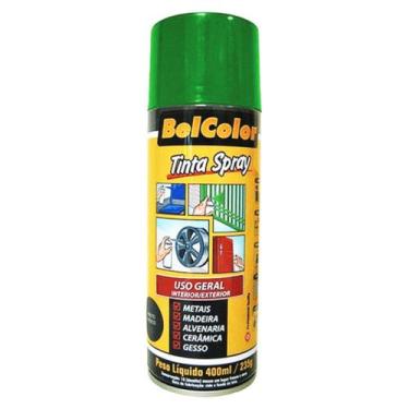 Imagem de Tinta Spray Uso Geral 400ml Verde Escuro Beltools
