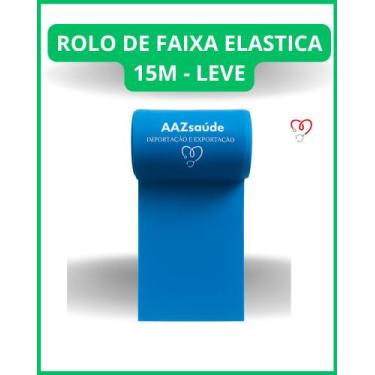 Imagem de Rolo de Faixa Elástica - Thera Band - 15 metros - Intensidade Leve