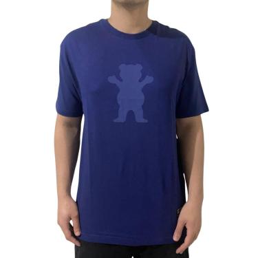Imagem de Camiseta Masculina Grizzly - Azul-Masculino