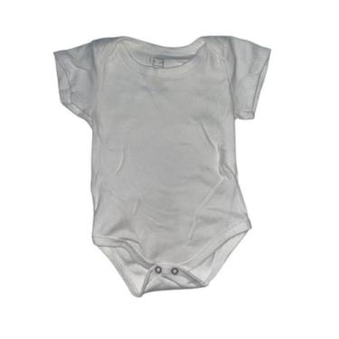 Imagem de Body Manga curta Infantil 100% Algodão Suedine Liso Cores - Alyath, P,