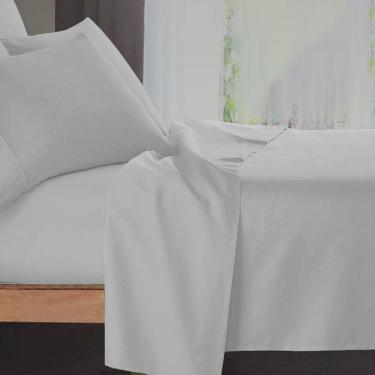 Imagem de Lençol Solteiro 180 Fios Sem Elástico - Linea Cinza