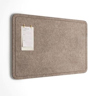 Imagem de Orelle Quadro de avisos de parede de feltro (Mocha, 35 x 23)