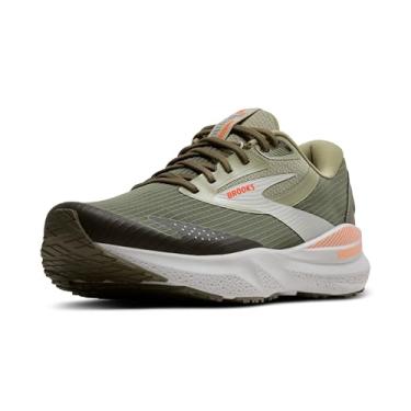 Imagem de Brooks Tênis masculino Adrenaline Gts 24 Weatherized, Verde/cinza/laranja, 42