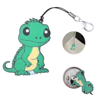 Imagem de Conjunto de chaveiro abridor de abas de animais fofos, design de caranguejo de raposa, identificador de bebida (4)