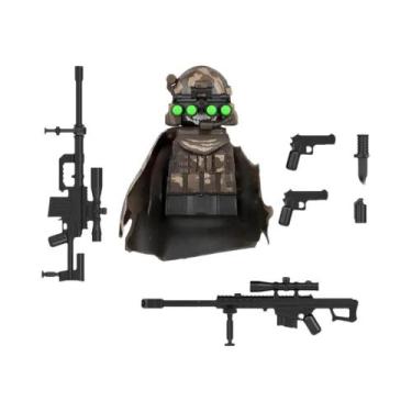 Imagem de Blocos De Montar Militares SWAT Forças Especiais Soldado Comando Políc