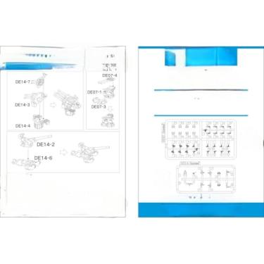 Imagem de MRY-SFW Flyhawk FH1510 1/700 armas antiaéreas da marinha alemã I kit de modelo de plástico