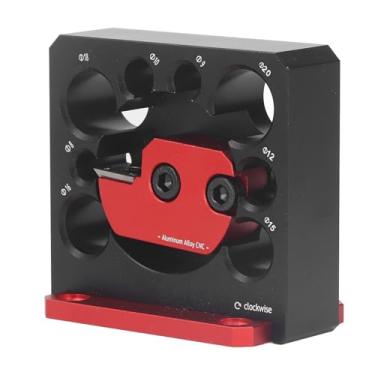 Imagem de Naroote Gabarito de Cortador de Passador Métrico Com Lâminas de Inserções de Carboneto para Carpintaria Precisa, Operação Fácil, Acabamento Anodizado para Longa Vida útil