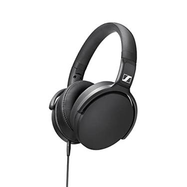 Imagem de Sennheiser Fone de ouvido HD 400S fechado atrás, ao redor da orelha, com controle remot...