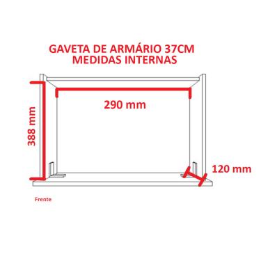Imagem de Guarda-Roupa De 1 Porta Com Mesa de Cabeceira 1416 Esquerdo San Remo