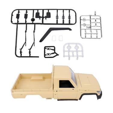 Imagem de Generic Kit de Embalagem Pp Durável para Caminhão de Controle Remoto Mn82, Fácil Substituição para Caminhão Captador Diy Mn82 Rc, Escala 1/12 para Entusiastas (Amarelo)