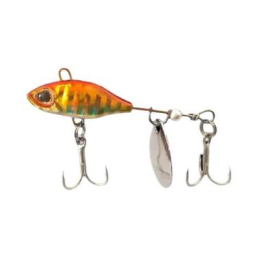 Imagem de Isca Artificial Giratória VIB Long Shot Com Colher E Cauda Para Pesca,