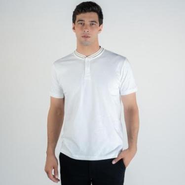 Imagem de Camisa Polo Friso Calvin Klein Slim Bege-Masculino