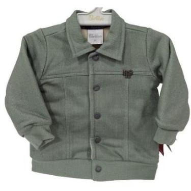 Imagem de Casaco Jaqueta Forrado Bebê Menino Inverno Paraiso Rf 13102 - Verde Militar - M ( 6 - 9 MESES )-Masculino