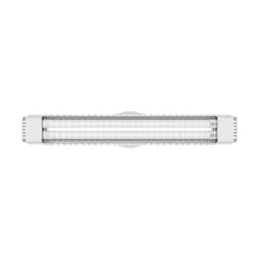 Imagem de Luminária Sobrepor Taschibra Lumifácil 60cm C/ 2 Tubo Led 6500k Bivolt Branco