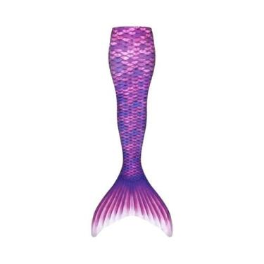 Imagem de Fantasia De Sereia Para Crianças E Adultos, Traje De Natação Com Monof