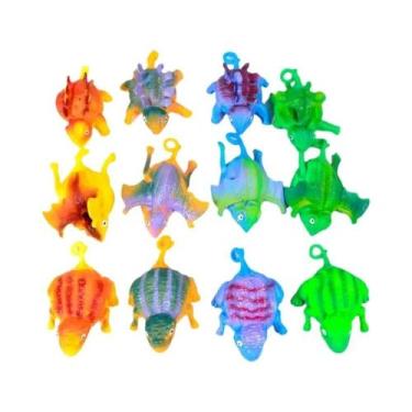 Imagem de Balões De Dinossauro TPR 3 Peças, Brinquedos Infláveis De Animais, Bol