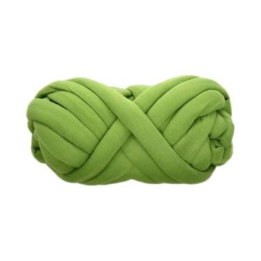 Imagem de Fio Grosso Super Volumoso De 250g Para Tricô Manual E Crochê, Algodão 