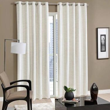 Imagem de Cortina Blackout Döhler com ilhós Linhares 3,80 m x 2,60 m - Dohler