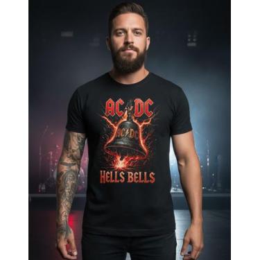 Imagem de Camiseta Metal Banda Rock Ac/dc Classic Rock T-shirt Algodão - Genéric