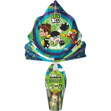 Imagem de Ovo de Páscoa Topcau Chocolate ao Leite 90g com Copo Ben 10