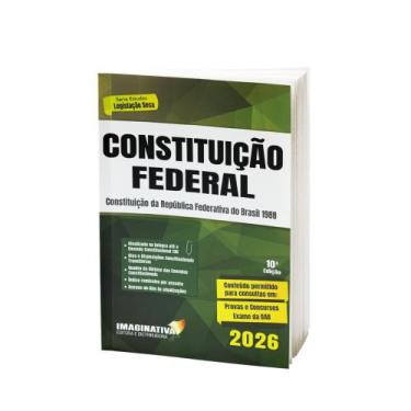 Imagem de Constituição Federal 2026 - Atualizada até EC 138 - IMAGINATIVA JUS
