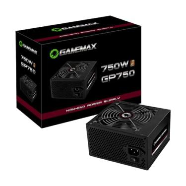Imagem de Fonte Gamemax Gp750 750w 80 Plus Bronze Pfc Ativo Preta