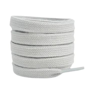 Imagem de Cadarços De Algodão Planos Unissex Para Tênis De Cano Alto AF1 AJ1, Ca