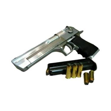 Imagem de Placa De Metal Vintage Com Tema De Pistola E Vitória, Pôster De Arte E