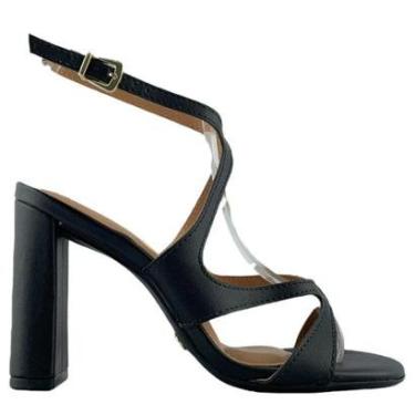 Imagem de Sandália Com Amarração Vizzano Feminina Com Salto Alto-Feminino