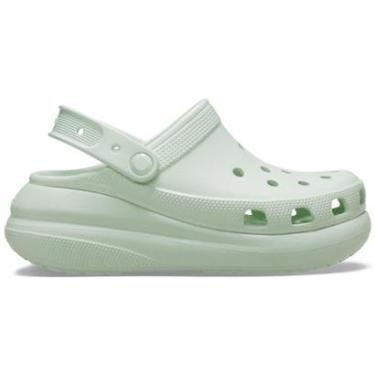 Imagem de Sandália Crocs Classic Crush Platform Clog Mint Tint-Unissex