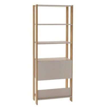 Imagem de Estante Match Organizadora Para Livros 3 Prateleiras Carvalho  Off Whi