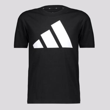 Imagem de Camiseta Adidas Big logo Tee Juvenil Preta-Unissex
