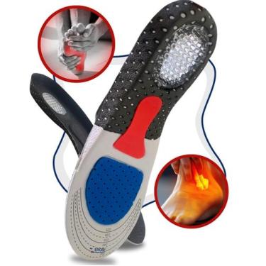 Imagem de Palmilha em Gel para Fascite Plantar, Tendinite e Alívio de Dores nos 