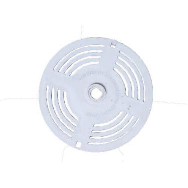 Imagem de Plafon Plafonier Lampada 60w Venti-delta Cor:Branco - Ventidelta, Bran