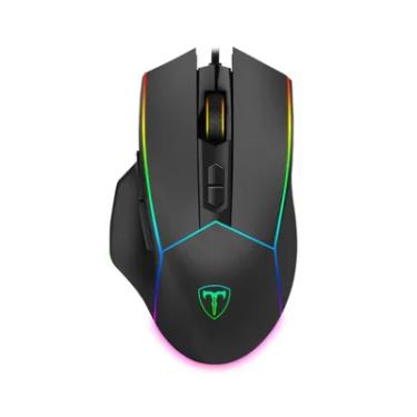 Imagem de Mouse Gamer T-dagger Camaro RGB, 8000 Dpi, 8 Botões, Black, T-tgm306