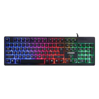 Imagem de Teclado Gamer Kross Elegance Njord, LED Colorido, Anti-Ghosting, ABNT2 - KE-KG105