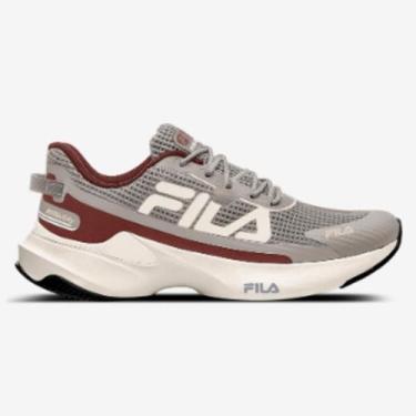 Imagem de Tênis Fila Recovery - Feminino - - 37 BR - CastanhoclaroMarromavermelh