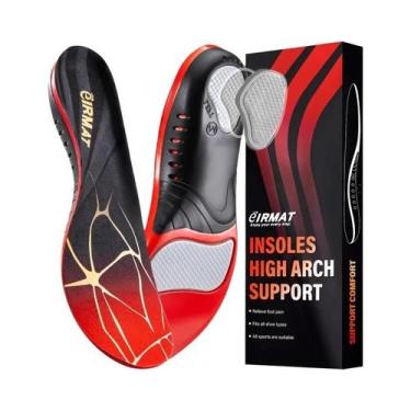 Imagem de Palmilha Ortopédica Reforçada Com Suporte De Arco, Absorção De Impacto