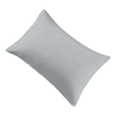 Imagem de Fronha Toque de Seda Jolitex Maciez 50x70 Cor:CinzaQuantidade:3, Cinza