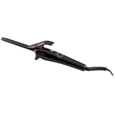 Imagem de Modelador Cabelo Bivolt Fazer Cachos Cacheador Ondulador Taiff, Preto 