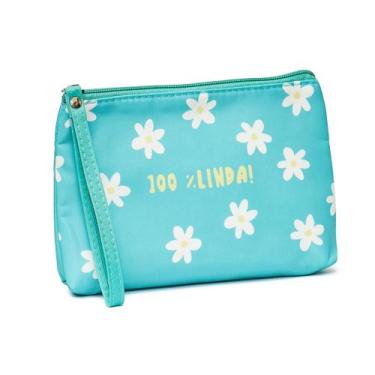 Imagem de Necessaire - Florie - Bolsinha - 100% Linda - Verde Água
