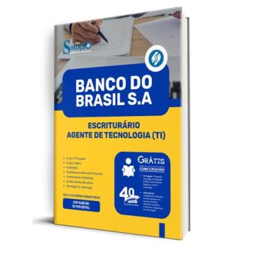 Imagem de Combo Banco do Brasil - Escriturário - Agente de Tecnologia (TI) - Edi
