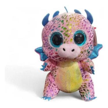 Imagem de Pelúcia Infantil Beanie Boos Macia e Fofa com Olhos Grandes  Ideal par