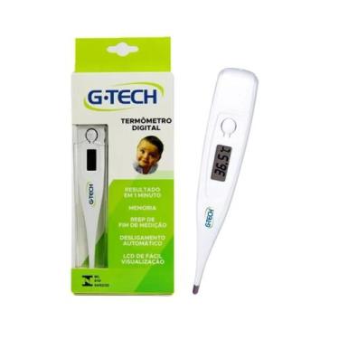 Imagem de Termômetro Clínico Digital Axilar G-Tech Branco Th150