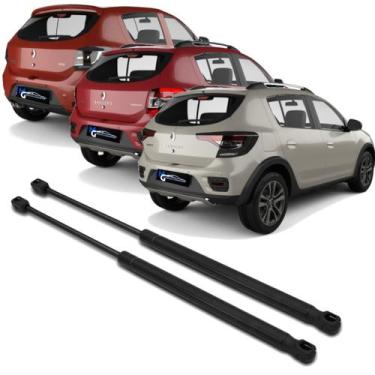 Imagem de Par Amortecedor Tampa Traseira Porta Malas Sandero 2016 2017 - APX/TIG