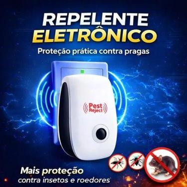 Imagem de Repelente Sem Resíduos Pest Reject Espanta Ratos e Baratas Apenas Com 